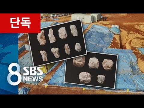 [단독] 공사장서 4~6만 년 전 구석기 유물 무더기 발견 / SBS